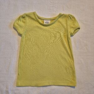 Mini Boden girls size 4-5 years dark yellow shirt, GUC for age